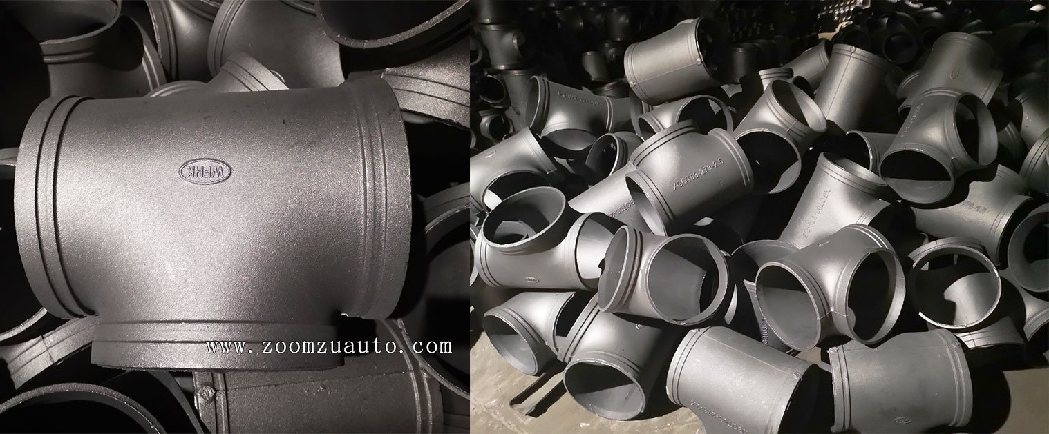Ductile iron material pipeline castings