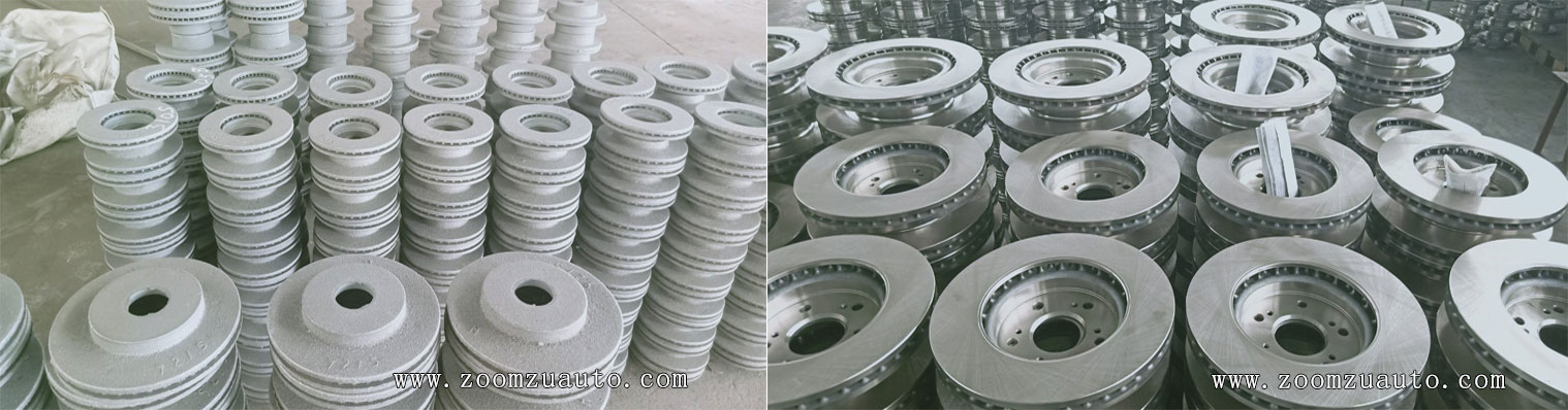 Brake disc castings