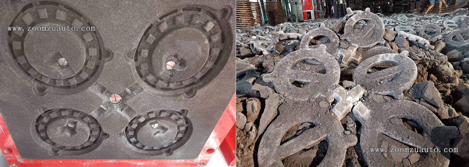 Casting of clutch pressure plate